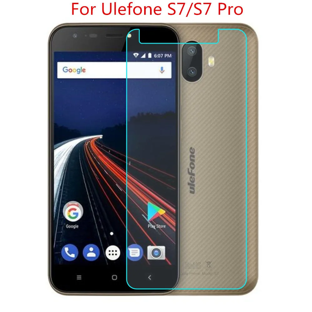 Стекло 2.5D 9H для Ulefone S7 Pro защита экрана закаленное стекло защитная пленка против
