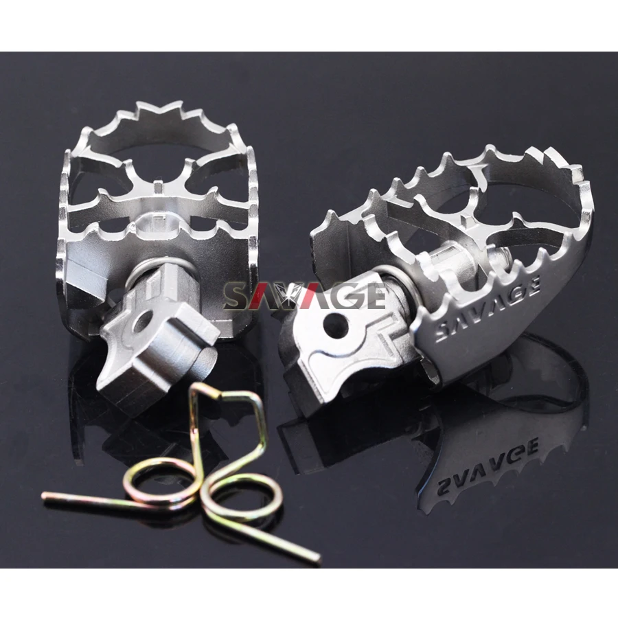 

For BMW R1200GS LC/R1200GS LC Adventure 2014-2016 Motorcycle Wide Enduro Foot Pegs Tilt Angle Adjustable Footpegs