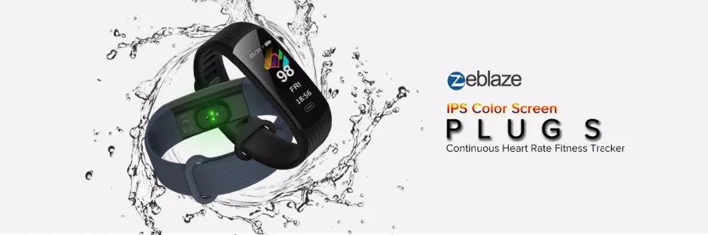 Zeblaze PLUG S умный Браслет 0,9" ips цветной экран непрерывный сердечный ритм здоровье фитнес-трекер умный Браслет напоминание о звонках
