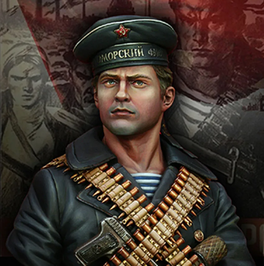 Модельная фигурка из смолы 1/10 объем груди комплект Неокрашенный/BUST383|Наборы для