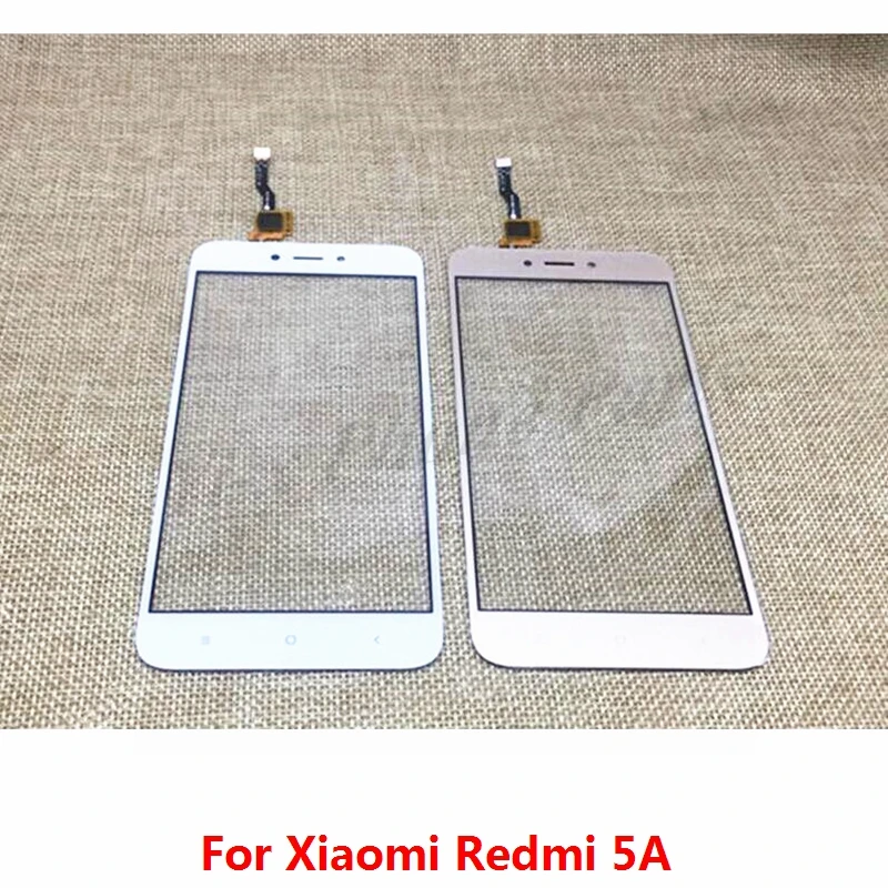 1 шт. сенсорный экран сенсор дигитайзер стеклянная линза для Xiaomi Redmi 5A передняя