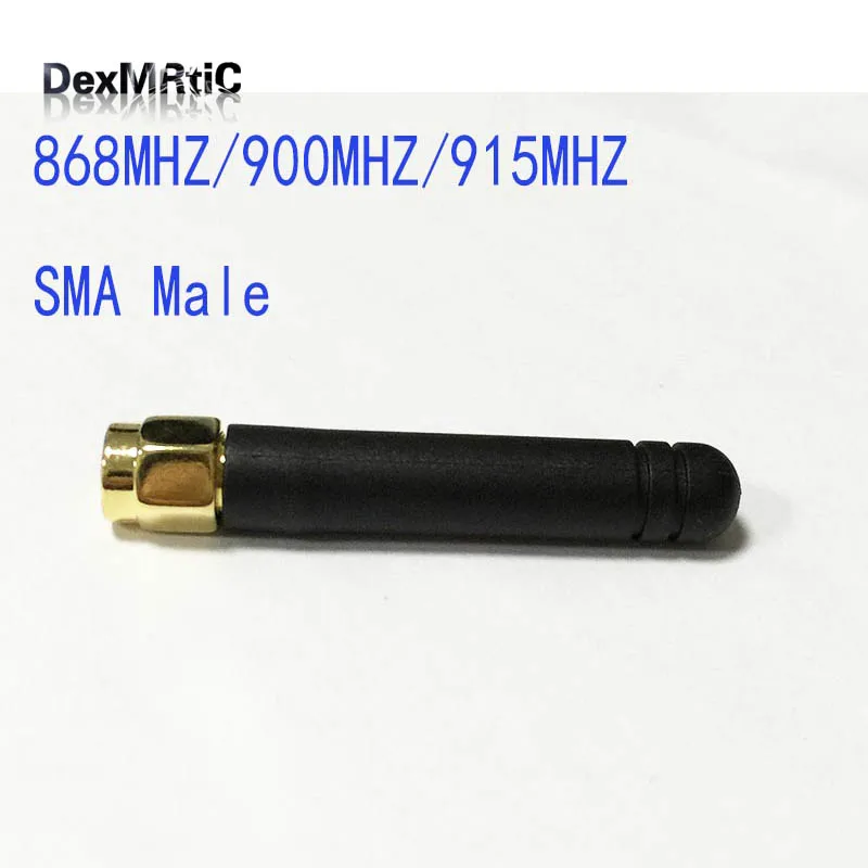 Антенна GSM 868 м/900 м/915 МГц 2 дБи SMA Штекерный разъем 5 см длиной радиоуправляемая
