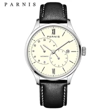 New Arrival 2017 Hot Parnis Automatic Mens Watches Ultra Thin Mesh Steel Band Leather Strap Men Mechanical Watches montre homme New Arrival 2017 Hot Parnis Automatic Mens Watches Ultra Thin Mesh Steel Band Leather Strap Men Mechanical Watches montre homme