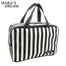 Mara's Dream, женская сумка для путешествий, водонепроницаемая, вместительная, Оксфорд, на молнии, полосатая, моющаяся, повседневная, простая, женская сумка