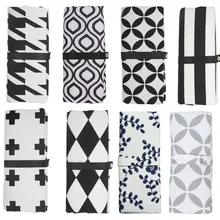 11 цветов моющаяся портативная Узорчатая пеленка для путешествий пеленальный коврик водонепроницаемый подгузник Пеленальный чехол одеяло уход за ребенком