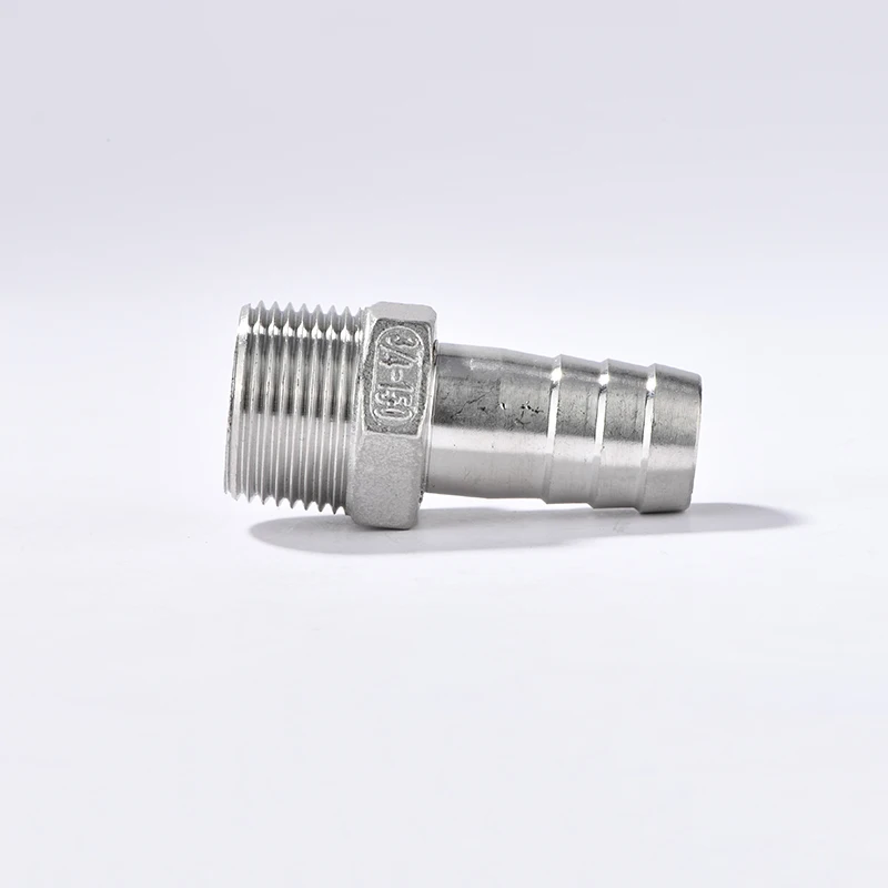 Фитинги из нержавеющей стали шлангы 8 мм 10 12 13 14 15 16 18 19 20 25 32 x 3/4 &quot1&quot BSP наружная