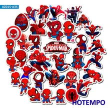 35pcs Super Hero Marvel Spider-Man Stickers for Mobile Phone Laptop Luggage Suitcase Guitar Skateboard Bicycle Car Decal Sticker 35pcs Super Hero Marvel Spider-Man Stickers for Mobile Phone Laptop Luggage Suitcase Guitar Skateboard Bicycle Car Decal Sticker