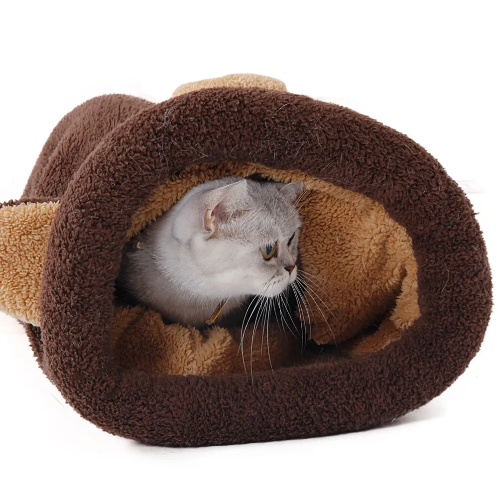 Sac de couchage pour chat hiver