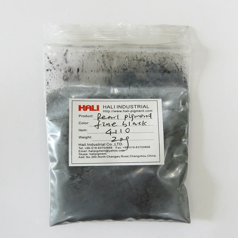 

pearl pigment,pearlescent pigment,pearl powder,mica pigment for nail,color:fine black,item:4110,net weight:20gram,free shipping.