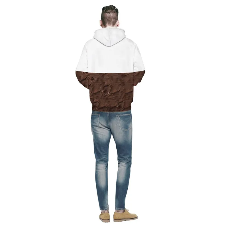 Nutella Pattern Men&Women Hoodies Couples Casual Style 3d Print Hoodie Hip Hop Autumn Winter Sweatshirts Hoody Tracksuits Tops