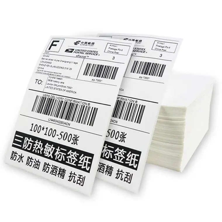 15 Rolls Lot 30mmx10mmx1500 Direct Thermal Labels Sticker Waterproof Barcode Label Thermal Roll Label Stickerlabel Label Aliexpress