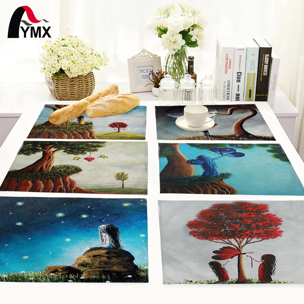 Nordic Home Decoration Cartoon Table Mat Kitchen Decor ...