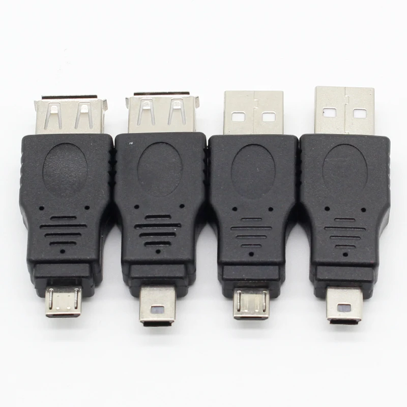 10 шт. OTG 5pin F/M Mini Changer адаптер конвертер USB мужчин и женщин Micro USB адаптер USB гаджеты