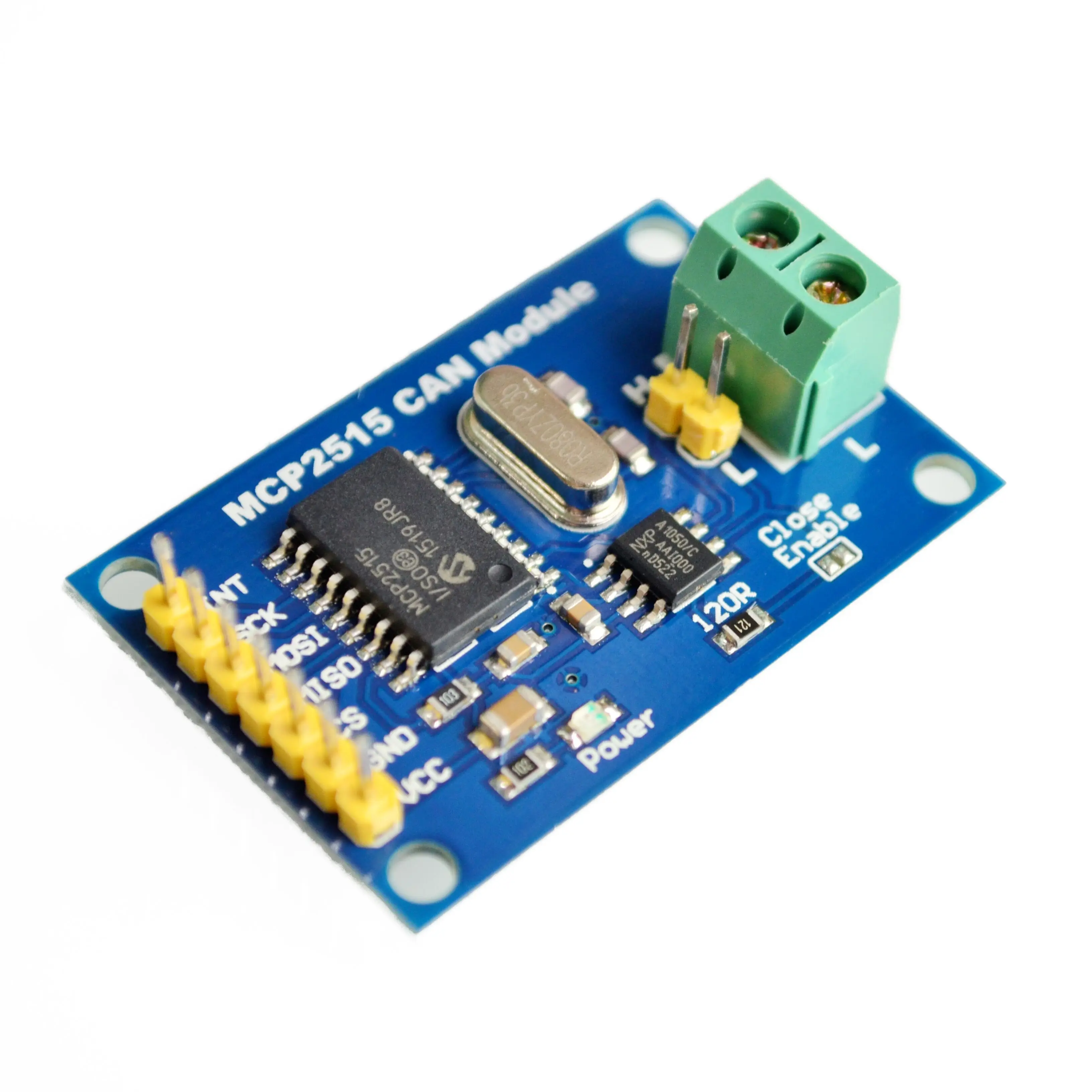 

MCP2515 CAN Bus Module TJA1050 receiver SPI For 51 MCU ARM controller