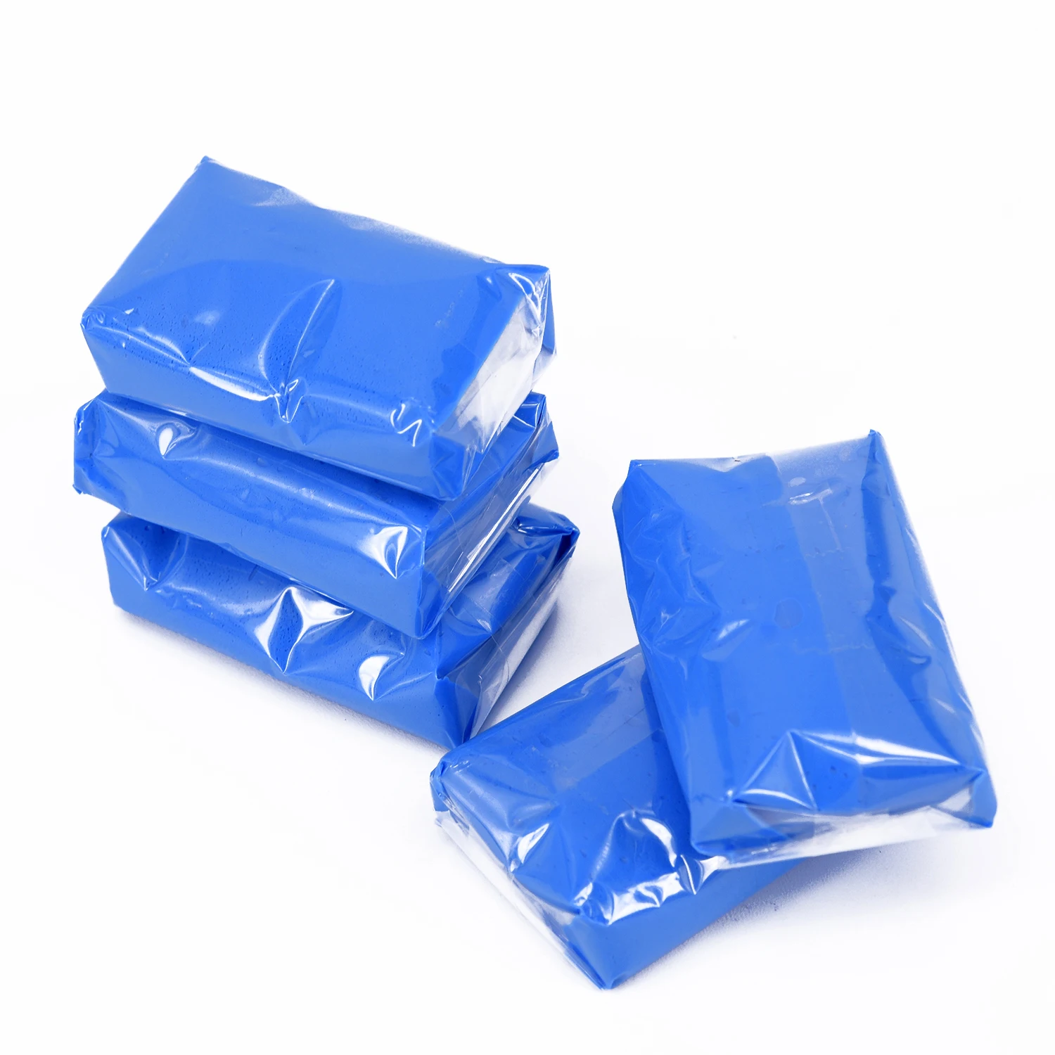 

5pcs Magic Clay Bar high quality 6.5x4.5x2cm Blue Car Cleaning Remove Detailing Wash Cleaner accessories parts