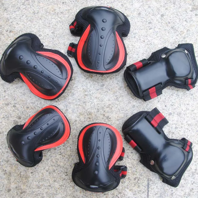 

1pair Roller Skates Protector Set Adult Kids KneePads Protection Sports Safety Guard Skateboarding skateboard parts