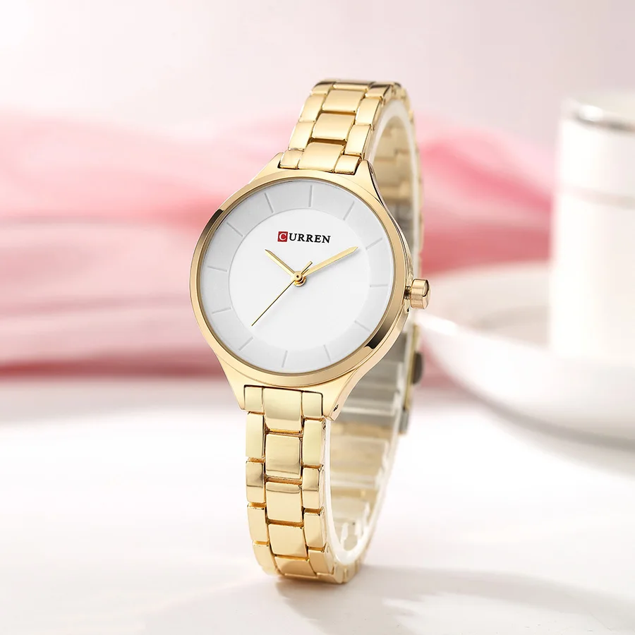 Curren Часы мужские люксовый бренд хронограф водонепроницаемые мужские наручные часы женские часы из нержавеющей стали Relogio Feminino