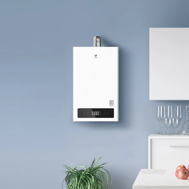 Xiaomi Viomi 13L/16L умный интернет газовый водонагреватель кухонный газ энергосберегающая защита безопасности приложение управление Умный дом