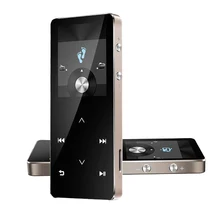2017 Высокое Качество Сенсорный Экран Mp4-плеер, Bluetooth 8 Г Multi-language Шагомер Recorder Электронная Книга Поддерживает TF карт до до 128 ГБ