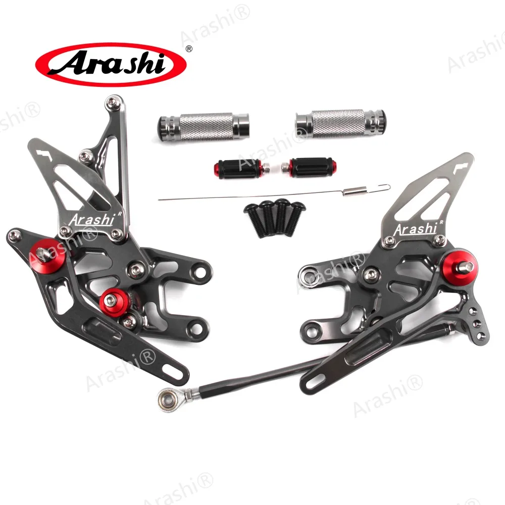 

Arashi Adjustable Footrest ZX-10R For KAWASAKI NINJA ZX10R ZX10 R 2004 2005 Foot Pegs Rear Rest Rearset Foot Pedals ZX-10R 04 05