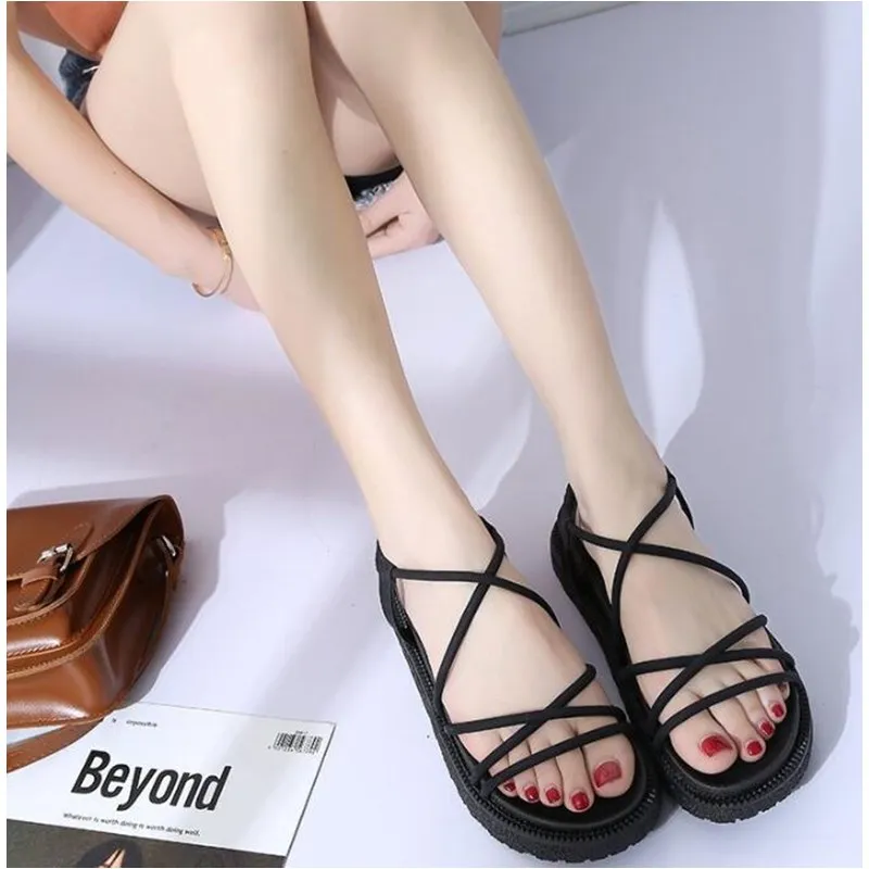 

New Summer Women Sandals Roman Shoes Comfortable Ladies Shoes Beach Gladiator Sandal Women Casual Shoes Simple Female Shoes