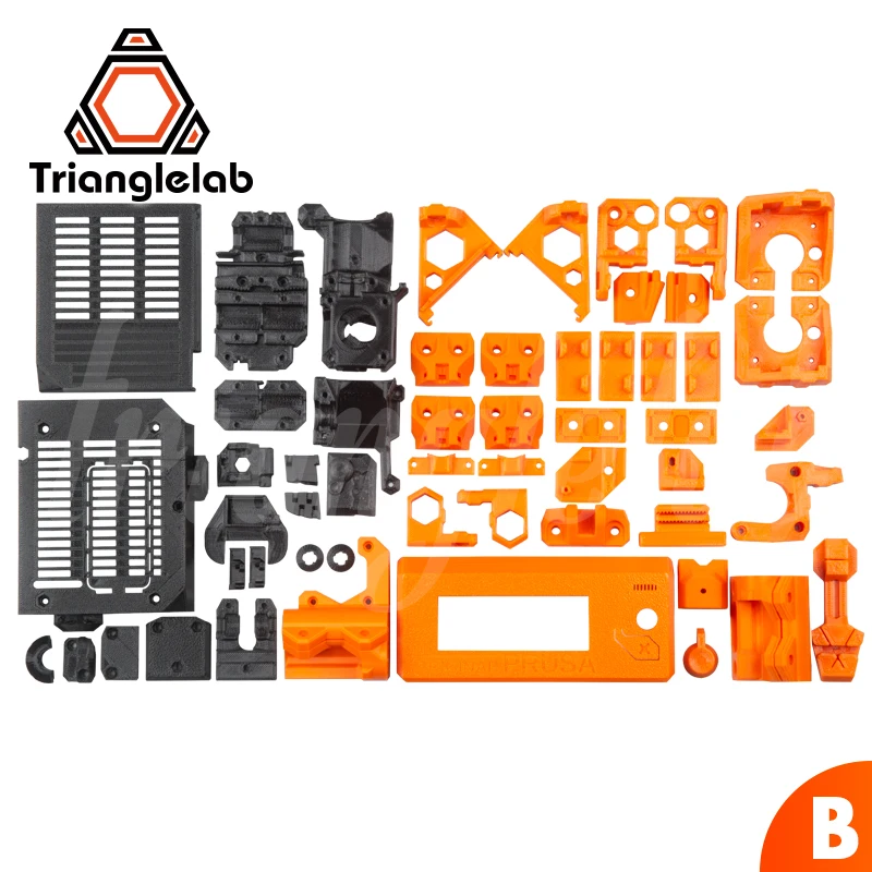 Дешево TriangleLAB PETG материал полный печатные части для DIY Prusa i3 MK3S медведь Обновление 3D принтер не PLA материал
