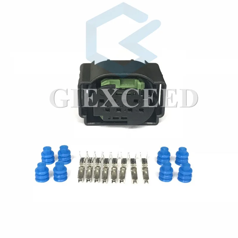 

8 Pin 4F0 972 708/1-1418552-1/1-1534229-1 8P Reverse Sensor Rada For VW AUDI BENZ BMW Car Connector Female Plug