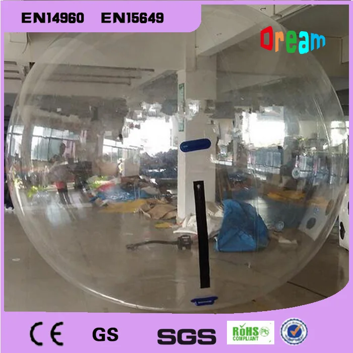 

Free Shipping 2m Cheap Transparent Inflatable Walking Water Ball Pool Human Hamster Water Walking Ball