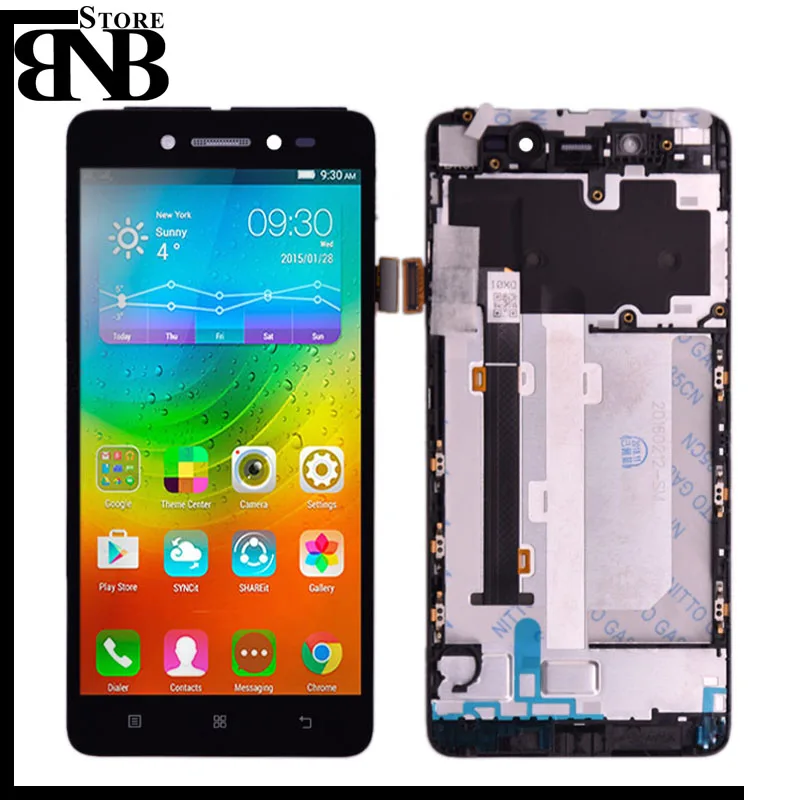 

For Lenovo S90 LCD Display Touch Screen Digitizer Assembly With Frame S90-T S90-U S90-A Amoled LCD Free shipping 100% Original