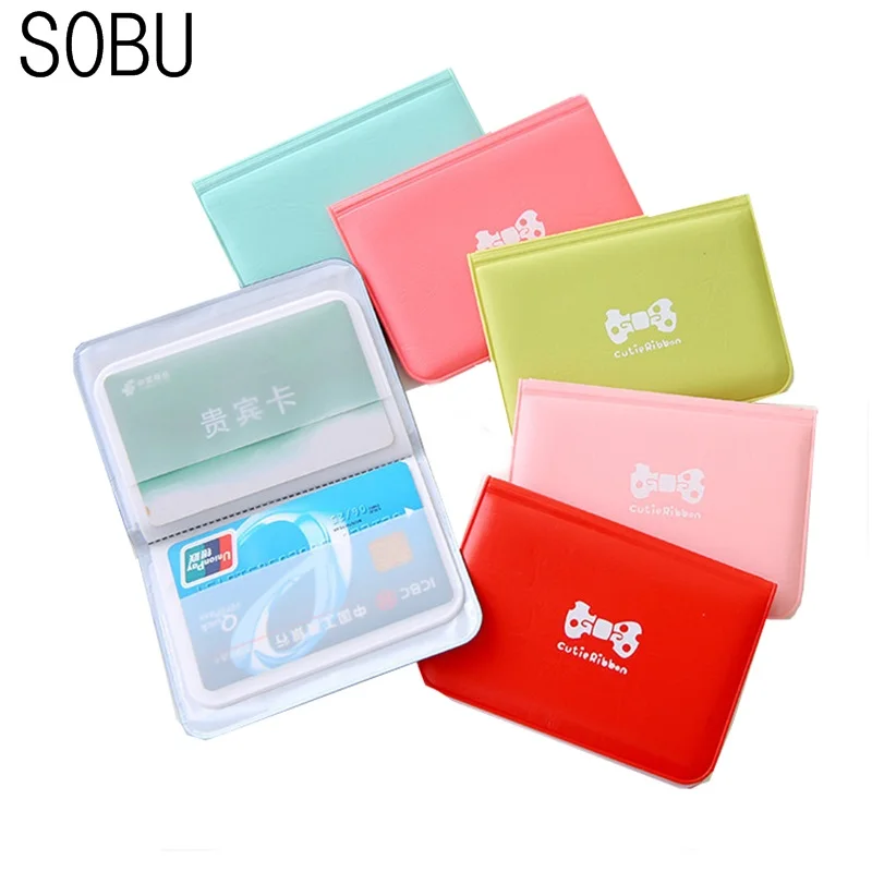 Buy New Cute 12 Bits Card ID Holders Case PU Function