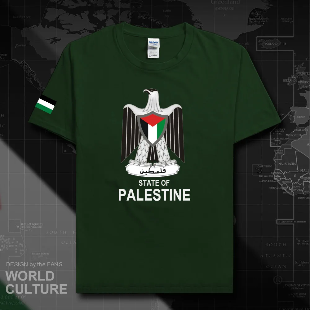 

State of Palestine Palestinian t shirt fashion 2018 jerseys nation team 100% cotton t-shirt tees country sporting gyms PS PSE 20