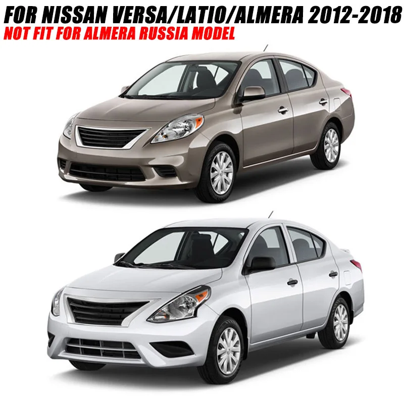 Для Nissan Versa Latio Almera Хром Задняя Крышка багажника прокладка крышки отделкой автомобиля Средства для укладки волос 2012 2013