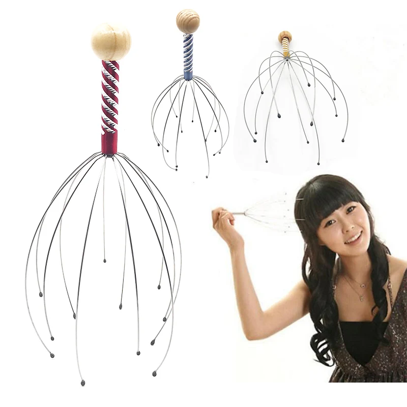 Scalp Massager Handheld Head Massage Tingler, Scratcher & Stress
