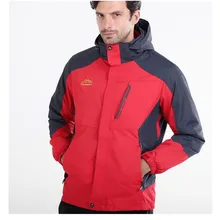 Brand Winter Warm 3 in 1 Outdoor Jacket Men Women Waterproof Jacket Windproof Hiking Jackets for Camping Rain Hoodies