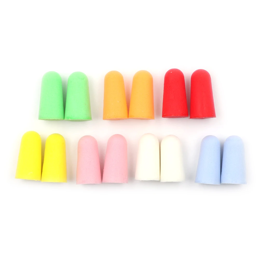 

10 pair Sleep Soundproof Earplugs A Lot Foam Anti Noise Ear Plugs Ear Protectors Workplace Safety Supplies