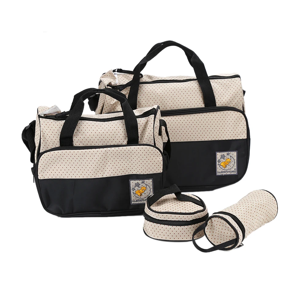 

Baby Diaper Bag Sets For Mom Baby Bottle Holder Mother Mummy Stroller Maternity Bags Suits Sending From FR Dropshipping