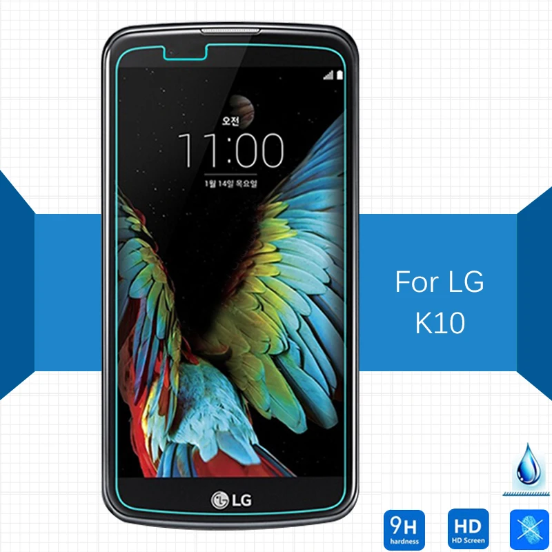 

For LG K10 Tempered Glass Original 9H Protective Film Explosion-proof Screen Protector for K410 K420N K430ds K430dsY