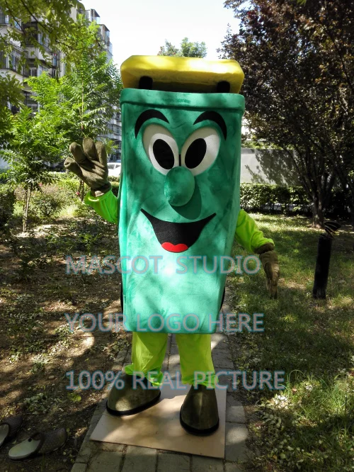 

waste bin mascot costume garbage bin trash can custom fancy costume anime cosplay kit mascotte theme fancy dress carnival 41344