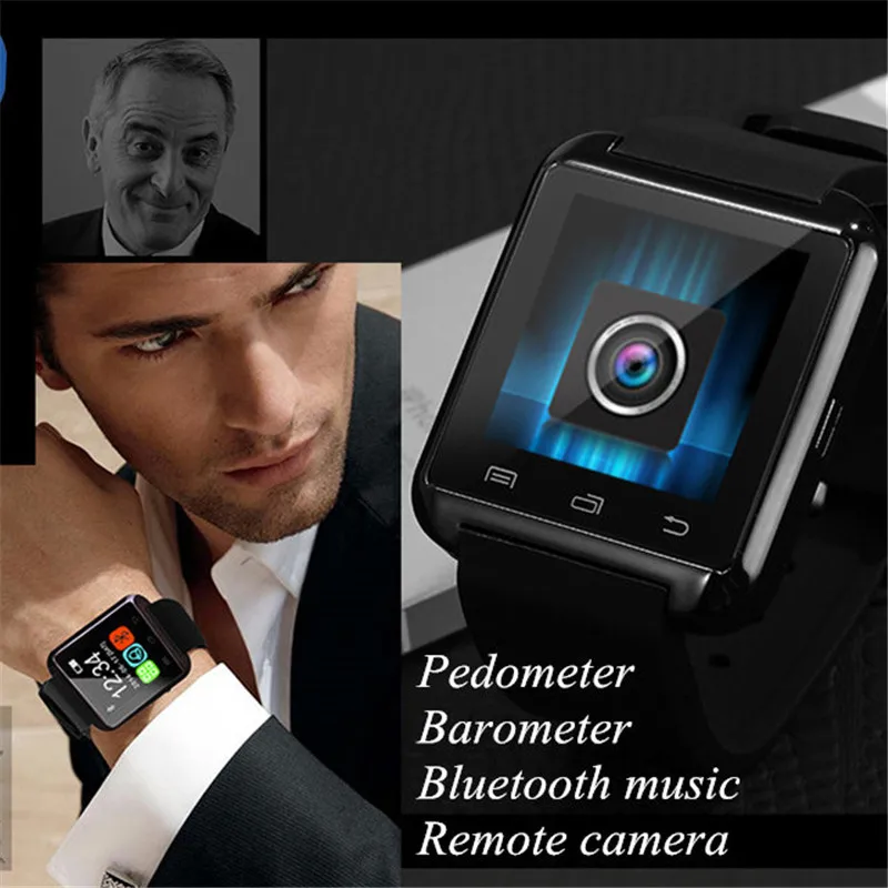 2019 Smartwatch Bluetooth Smart Watch U8 For iPhone IOS Android Smart Phone Wear Clock Wearable Device Smartwatch for Women Men
