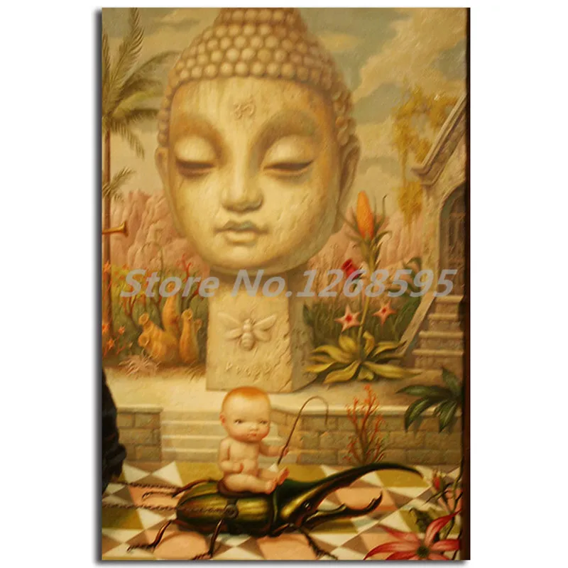 Mark of Buddha Framed Poster