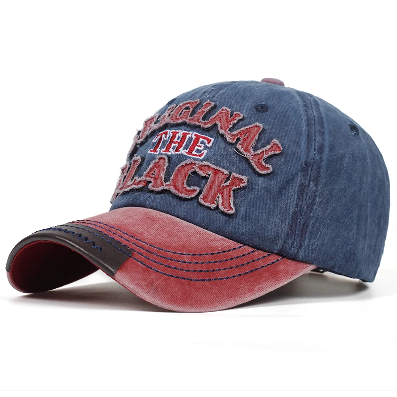 

2019New letter embroidery Baseball Cap 100% Cotton Snapback Dad caps Male Summer Sports hat Adjustable washable outdoor hats