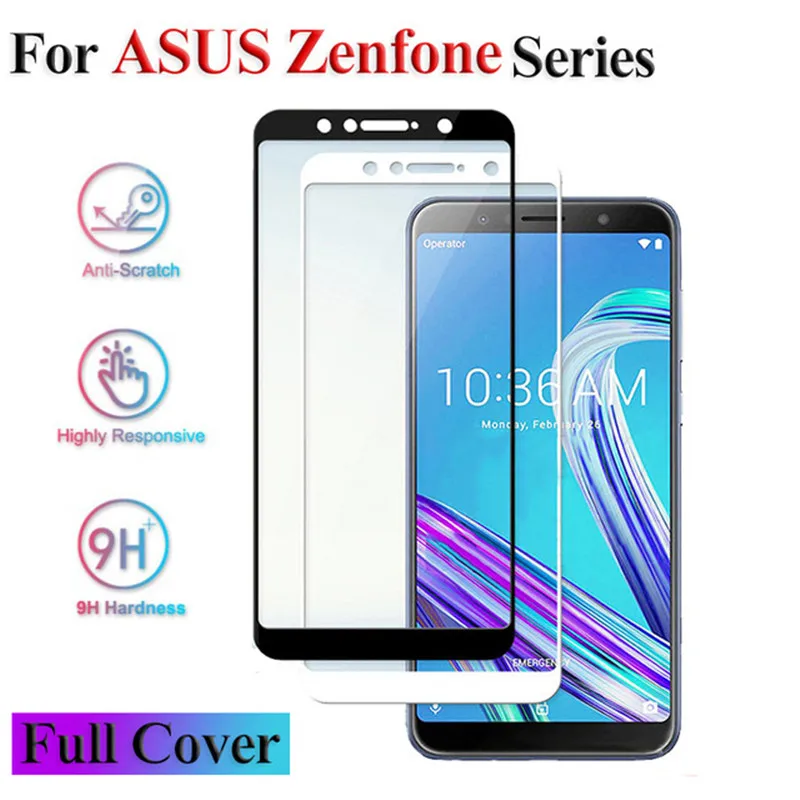 

Tempered Glass For Asus Zenfone Max Plus M1 ZB555KL ZB601KL ZB570TL Screen Protector Asus 4 Max ZC520KL ZC554KL 5 5z ZE620KL