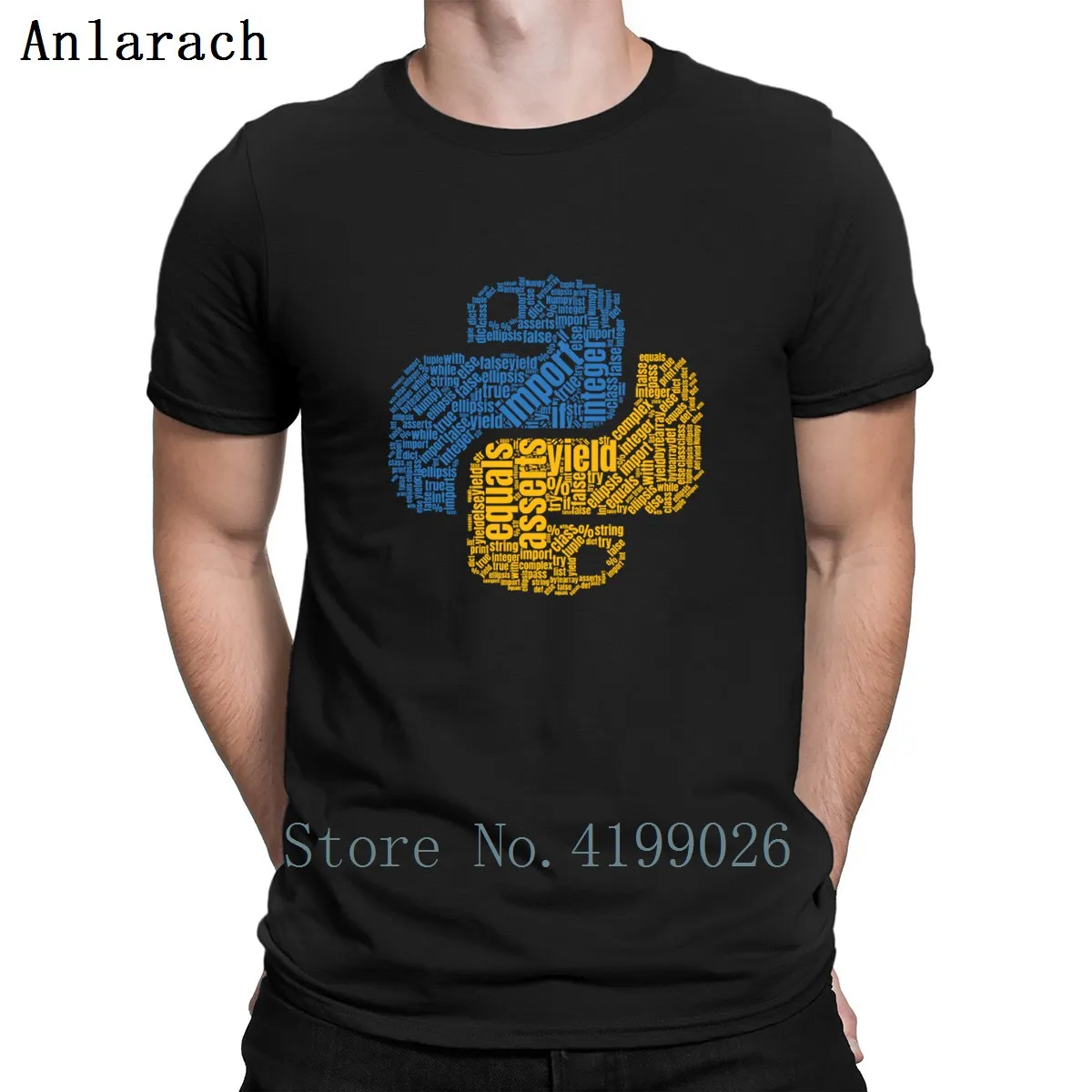 

Python Programming Wordcloud T-Shirts Classical Summer Top Gift Family T Shirt O Neck Designs Basic Solid Anlarach 2018