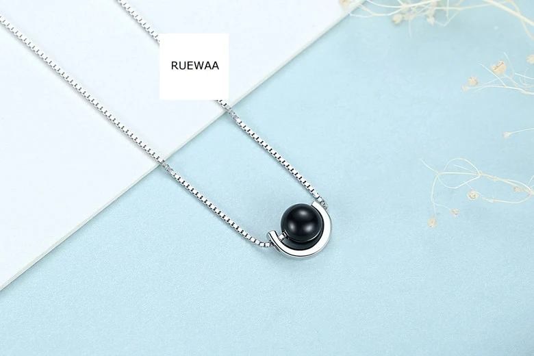 925 agate necklace_ 