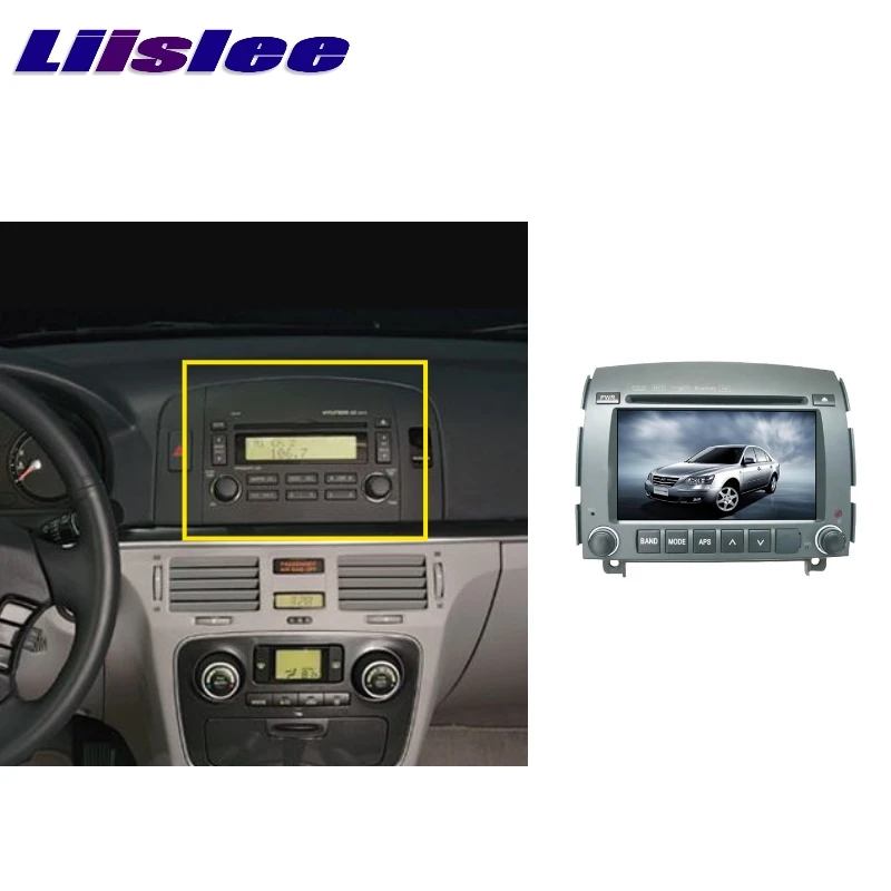 Cheap For HYUNDAI Sonata NF 2004~2009 LiisLee Car Multimedia TV DVD GPS Audio Hi-Fi Radio Stereo Original Style Navigation NAVI 1