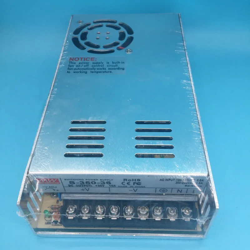 النافثة للحبر طابعة فيت اللون الذكية امدادات الطاقة ل فيت اللون الترا 9000 9100 900 DX5 DX7 رئيس امدادات الطاقة مربع S-350-36 36 فولت