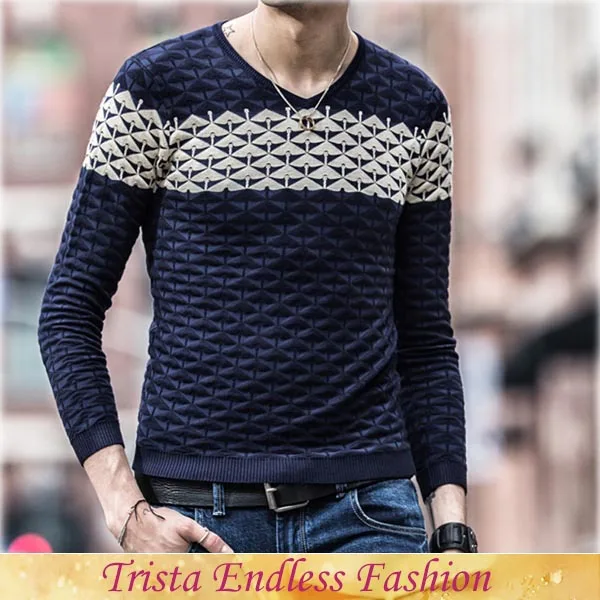 New 2014 European and American men winter sweaters brand