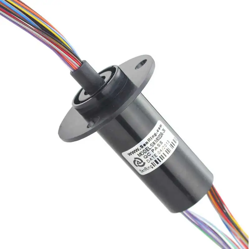 

Electrical Rotory Connector 36 Wires 2A of Capsule Sliprings Length 57.3mm for Medical Equipment
