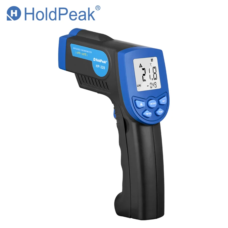 

2018 HP-320 Non-contact LCD Display IR Laser thermometer digital Tester Sensor Digital Infrared Thermometer Gun Point