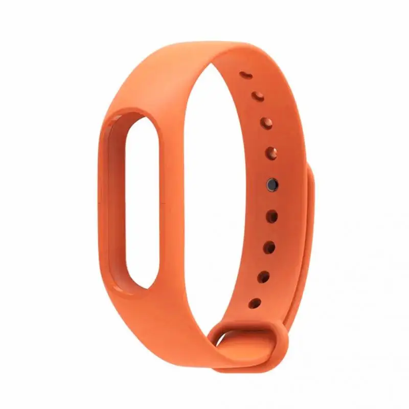 Силиконовый сменный ремешок для часов браслет Xiaomi Mi Band 2 умный Браслет без
